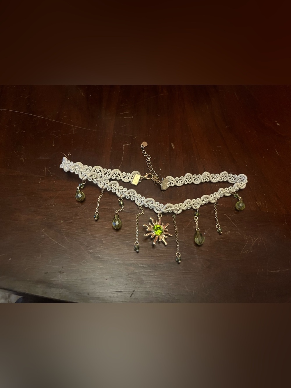Hot Topic Thorn & Fable Lace & Sun Charm Choker - Picture 3 of 3